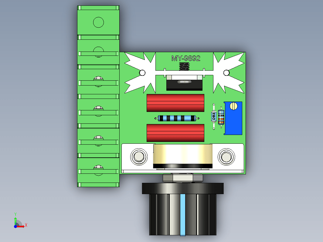 调光器2000W 127V MY-9892