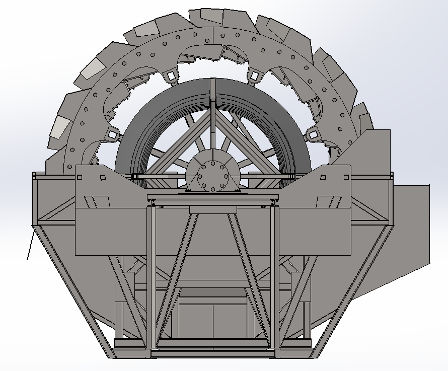 洗砂机 Sand washing machine