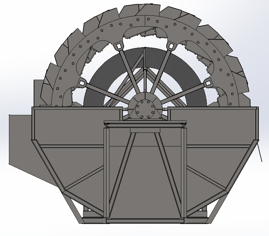 洗砂机 Sand washing machine