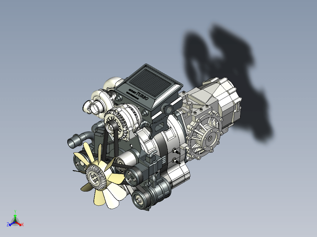 汪克尔转子发动机 wankel engine