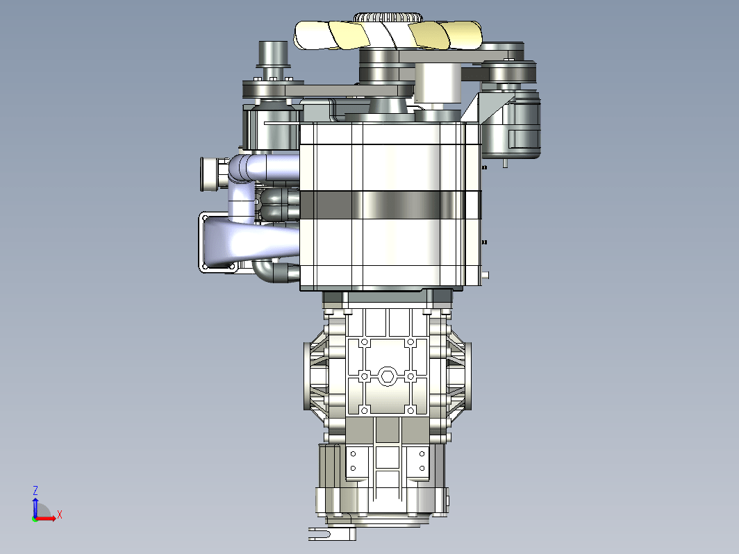 汪克尔转子发动机 wankel engine