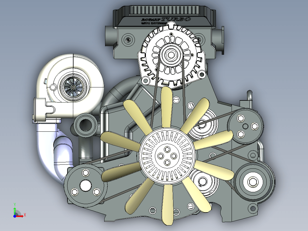 汪克尔转子发动机 wankel engine