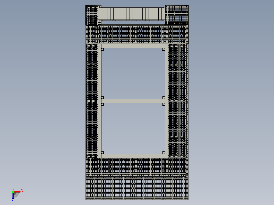 cooling tower冷却塔钢结构平台