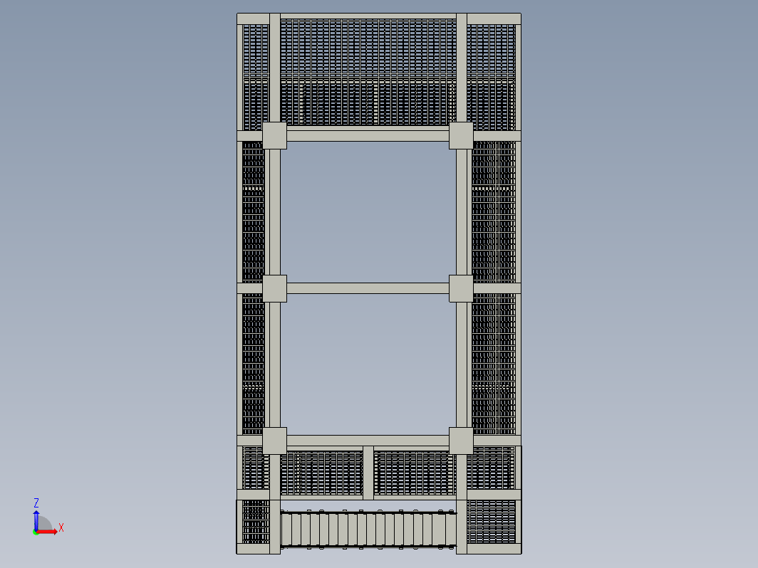 cooling tower冷却塔钢结构平台