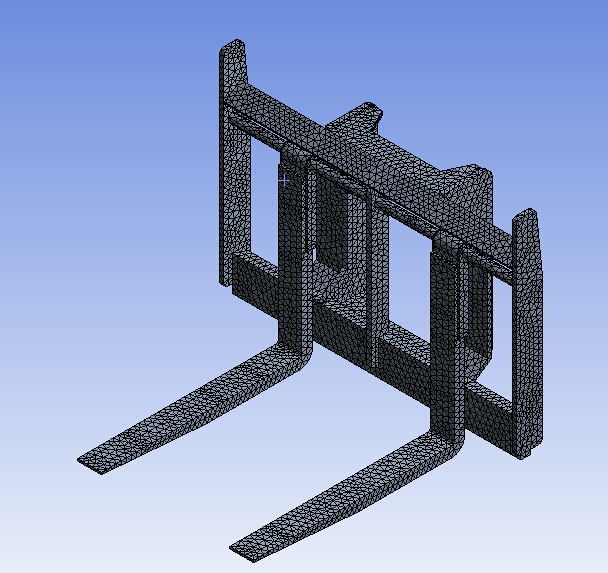 叉车主体结构的有限元设计与安全性能分析