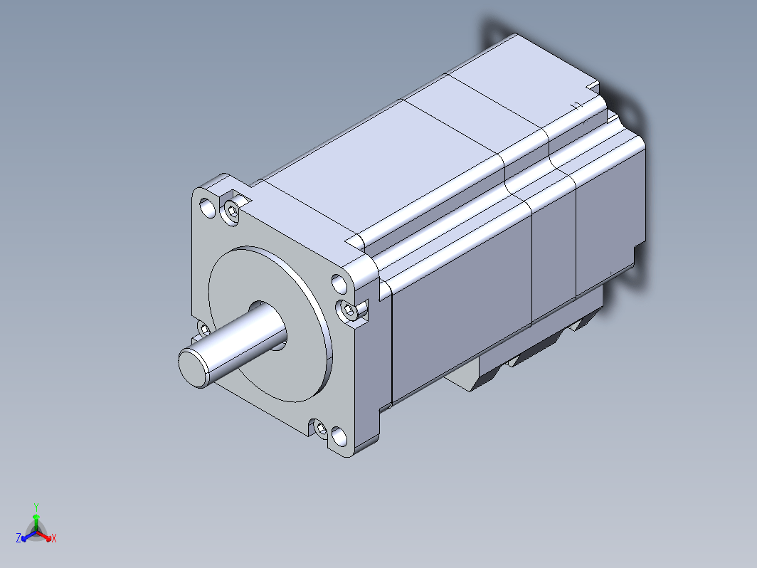 雷赛HSM-3D图纸42混合伺服电机