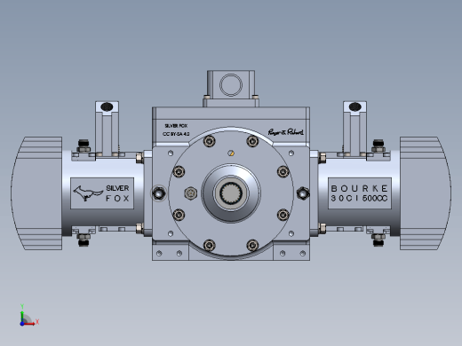 Bourke Engine 492 CC燃料活塞发动机3D数模图纸 Solidworks设计 附工程图缩略图