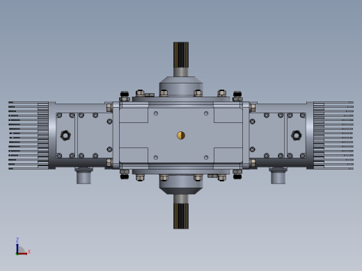 Bourke Engine 492 CC燃料活塞发动机3D数模图纸 Solidworks设计 附工程图缩略图