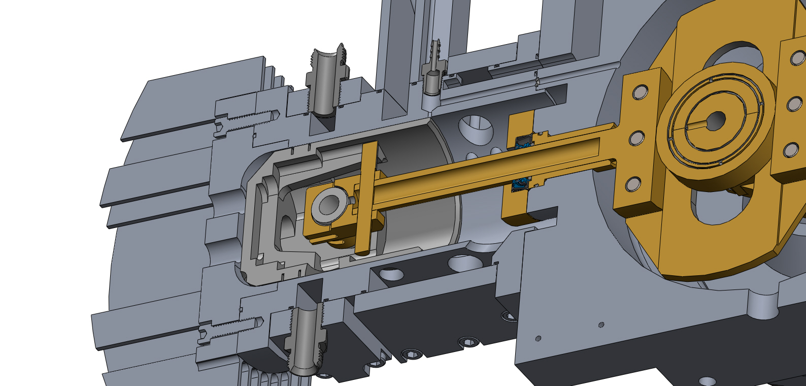 Bourke Engine 492 CC燃料活塞发动机3D数模图纸 Solidworks设计 附工程图