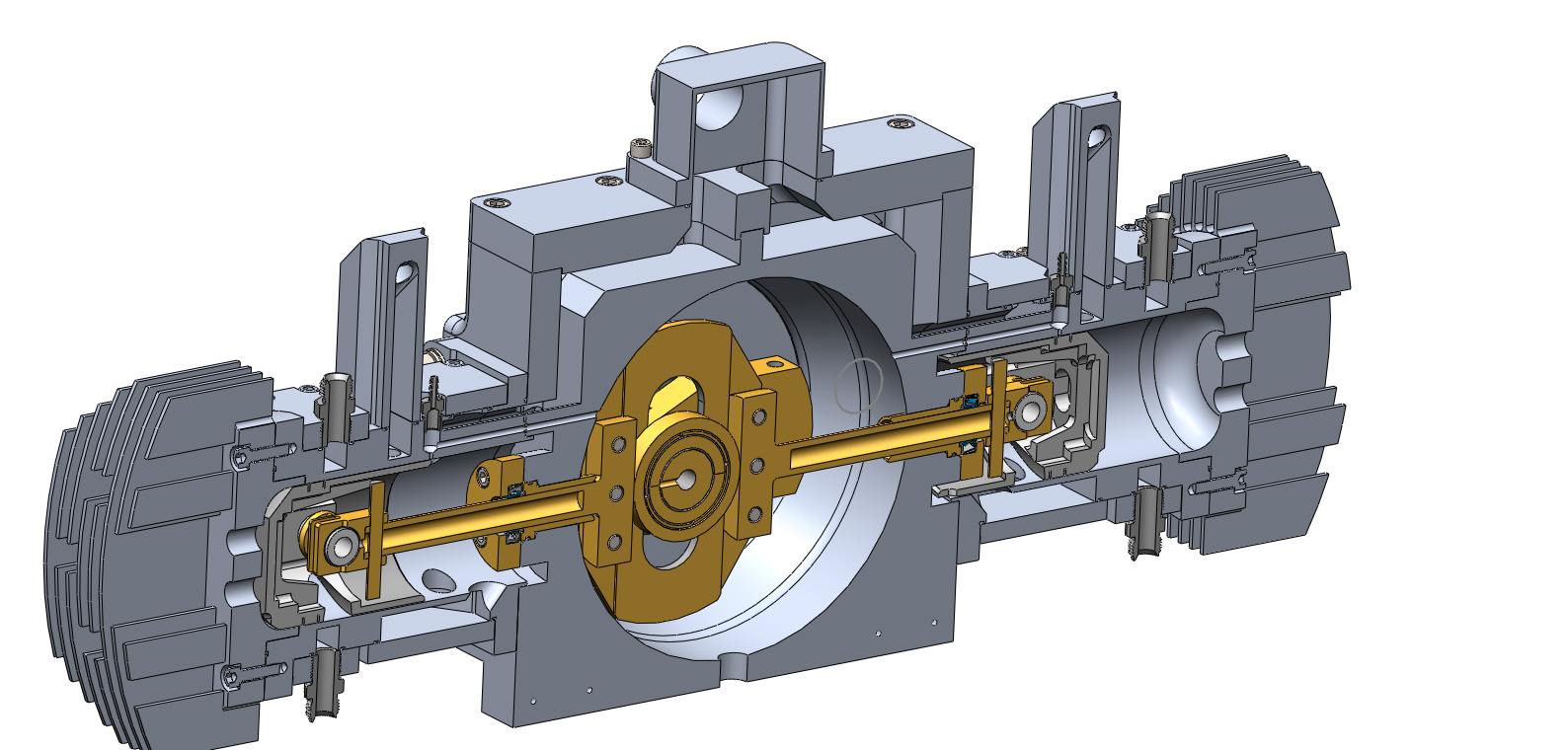 Bourke Engine 492 CC燃料活塞发动机3D数模图纸 Solidworks设计 附工程图