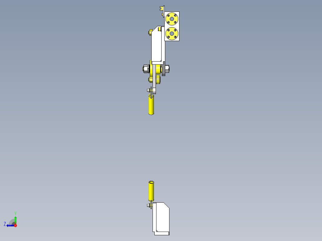 凸轮轴承驱动工件引入机构