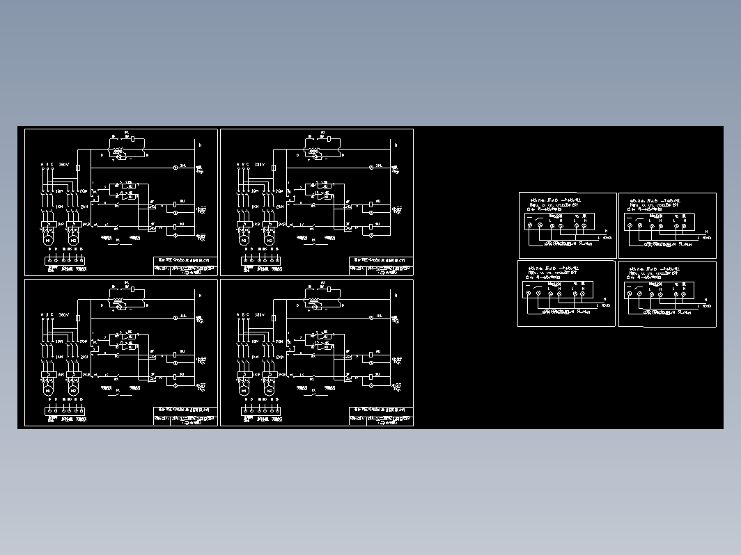 消防一控二直启泵控制原理图（带24V电源）