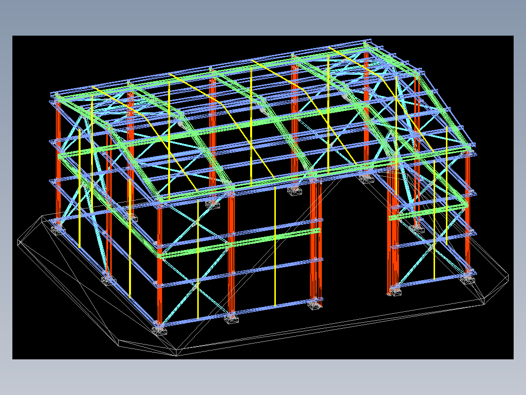 AUTOCAD矿山建筑