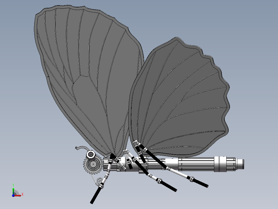 仿生蝴蝶3