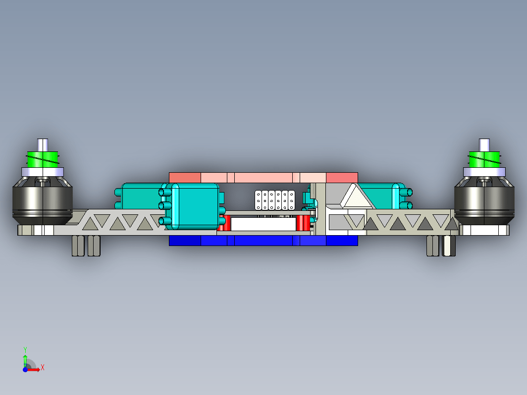 四旋翼无人机设计建模4