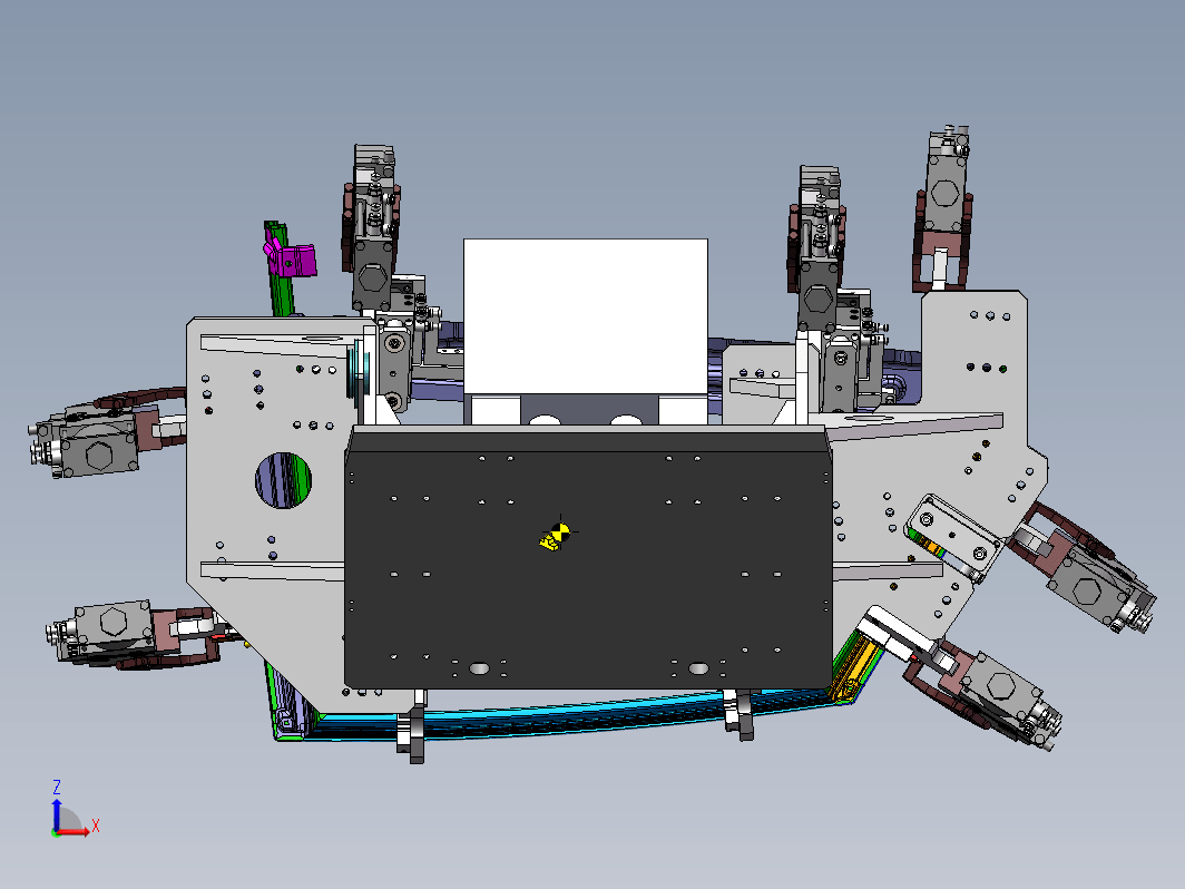 汽车行业日系门框焊接治具