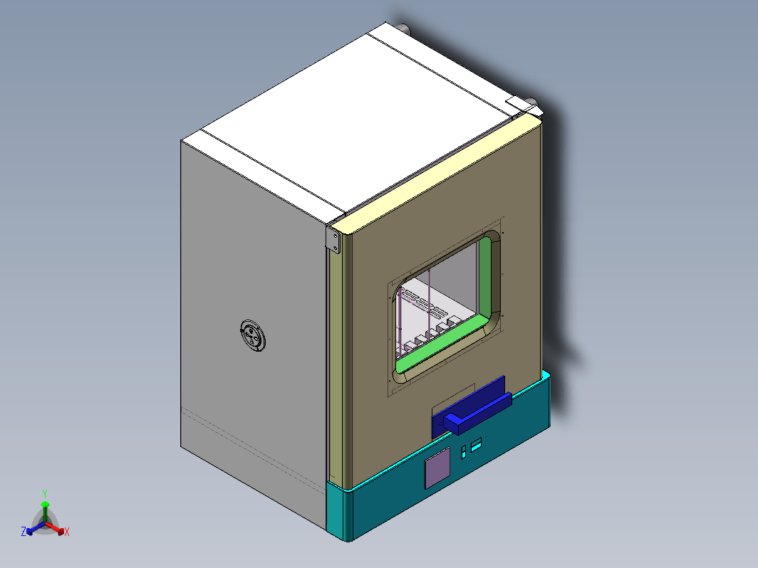 电热鼓风干燥烤箱卧式70L-1.5kw