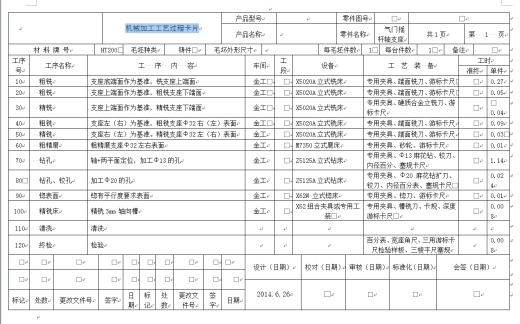 气门摇杆支座加工工艺规程及钻Φ13孔夹具设计缩略图