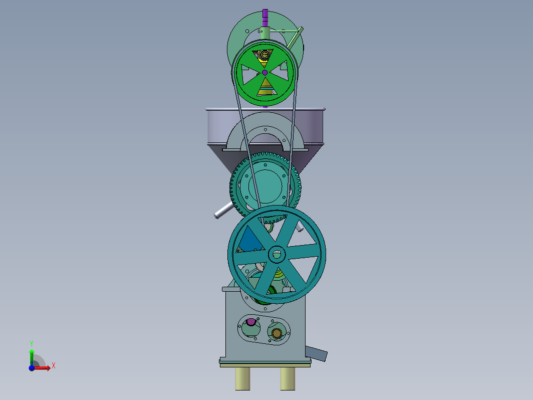 螺旋式榨油机设计图三维SW+CAD+说明书