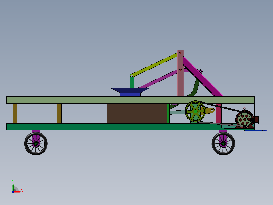 稻草压缩打包机（包含模拟动画）农业机械设备