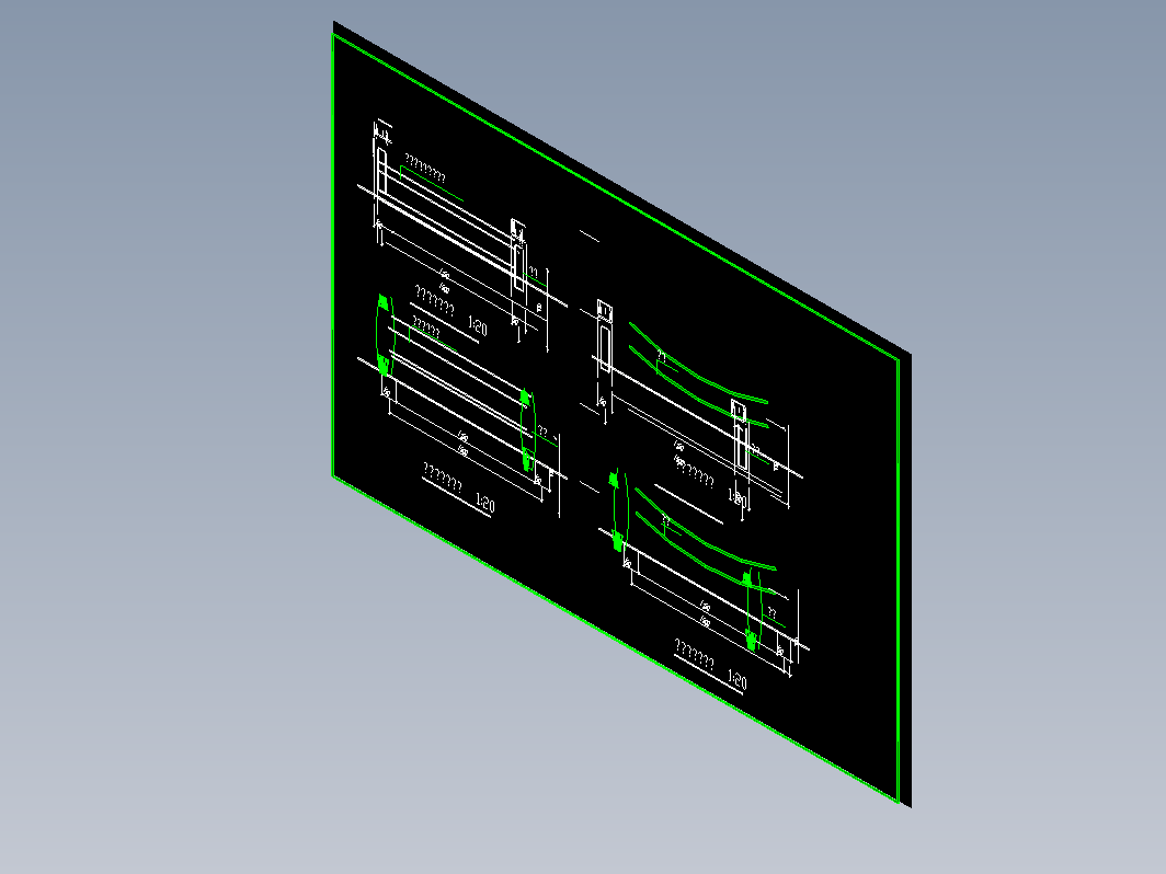 石栏杆方案