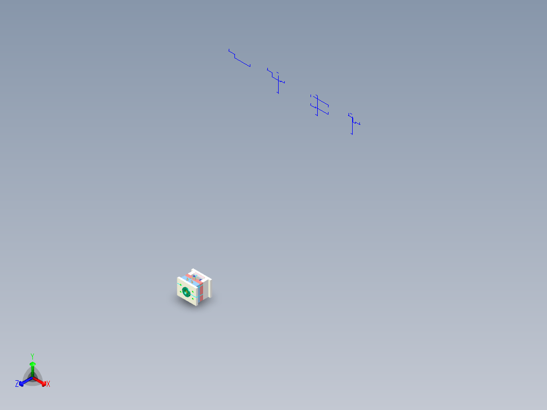 食用搅拌机滤网架注塑模具设计【UG】三维Step+CAD+说明书