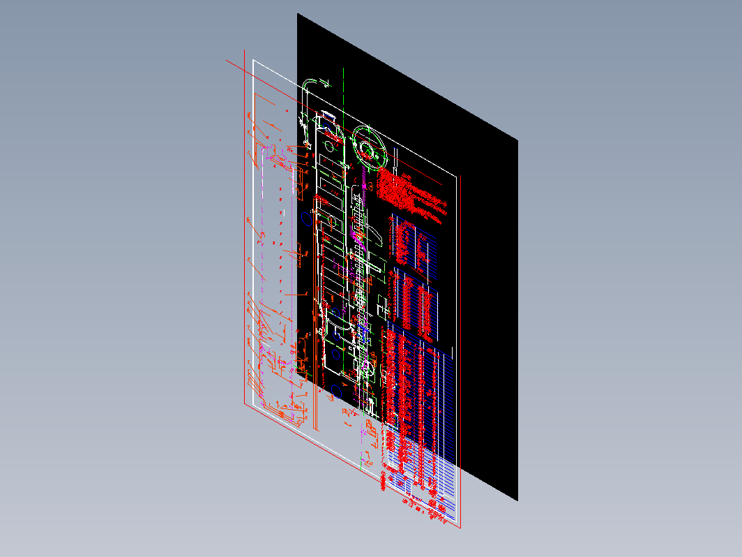 精馏塔CAD图