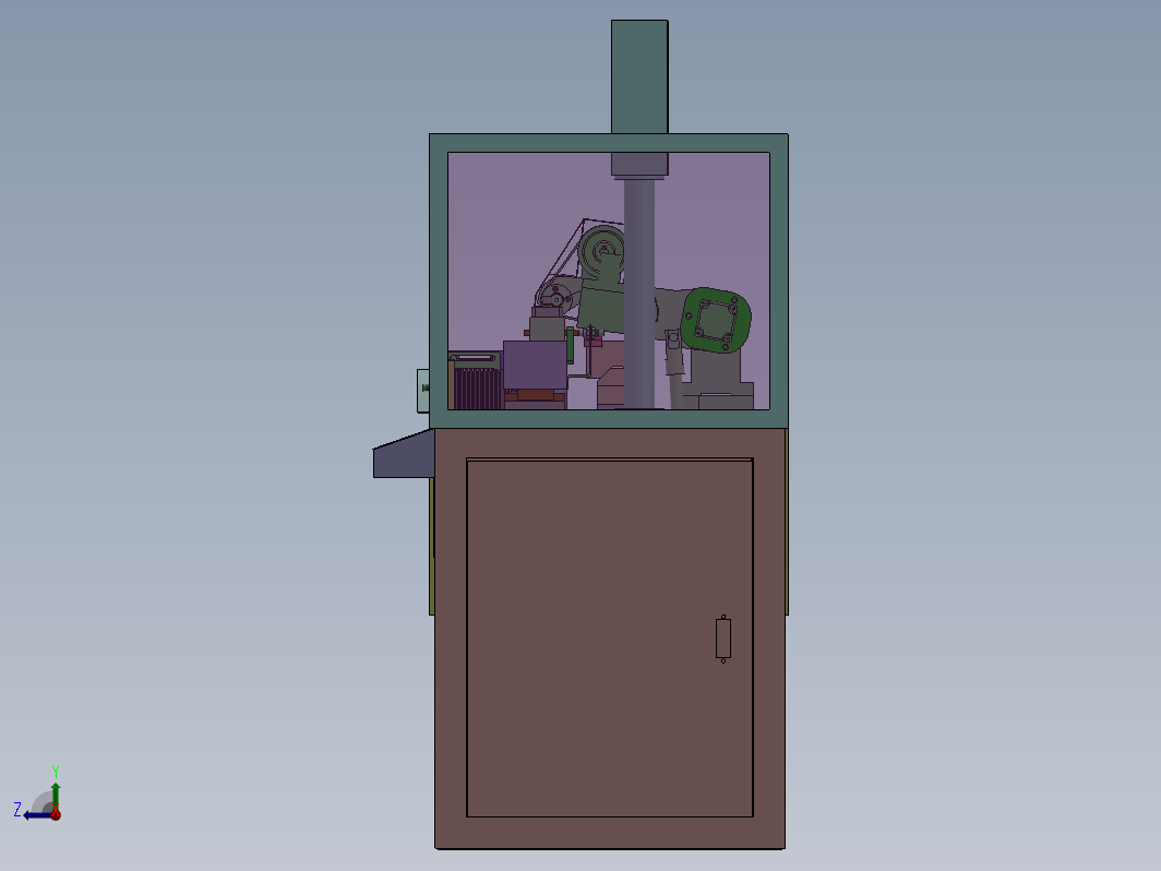 单刀三伺服精车机3D+工程图，电机转子高精度自动车削