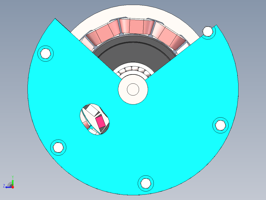 水冷永磁同步电机