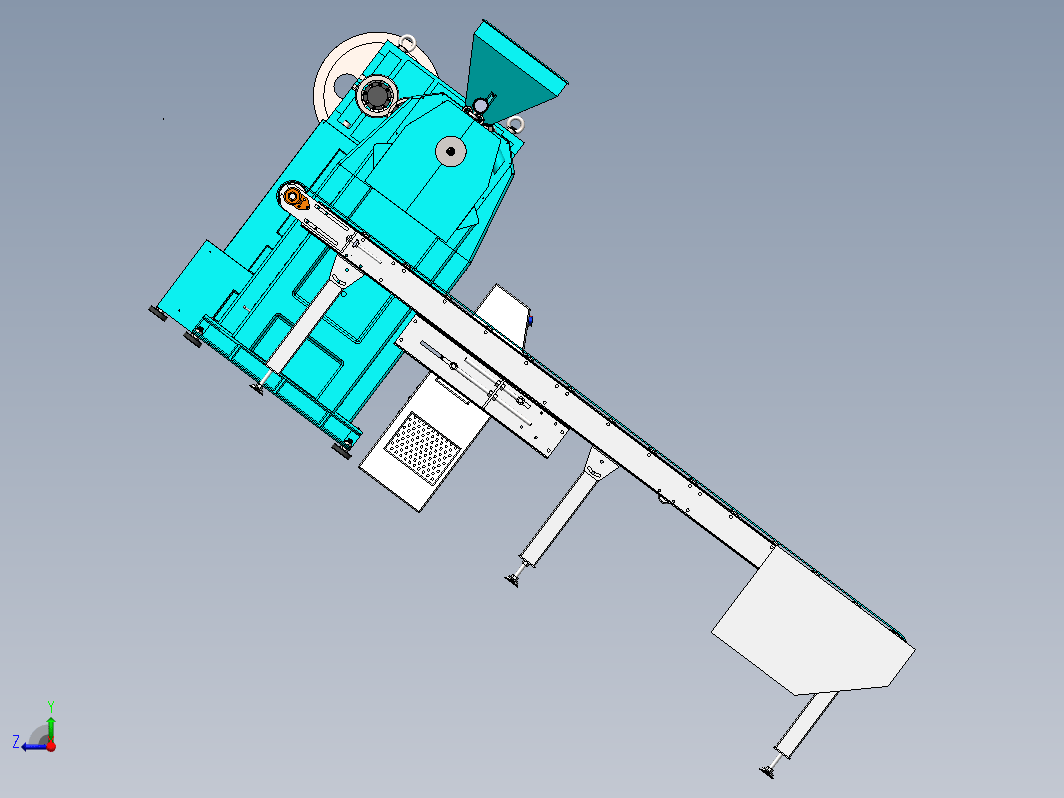 塑料颗粒成型设备产线设计