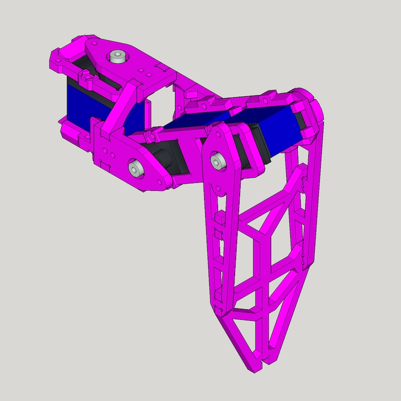 hexapod六足爬行机器人玩具