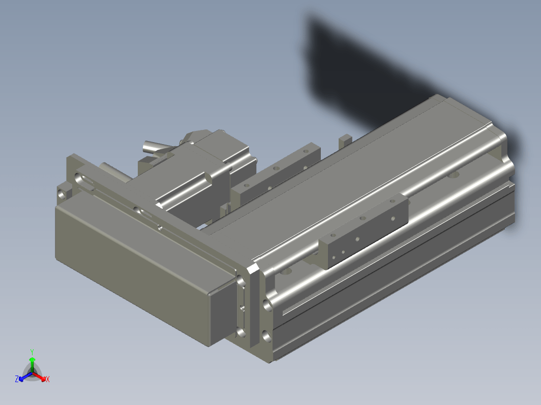 MT75BS.100-800 直线模组 滑台 数控平台模型.MT75BS.L10.50.BR.M10B.C4.3D