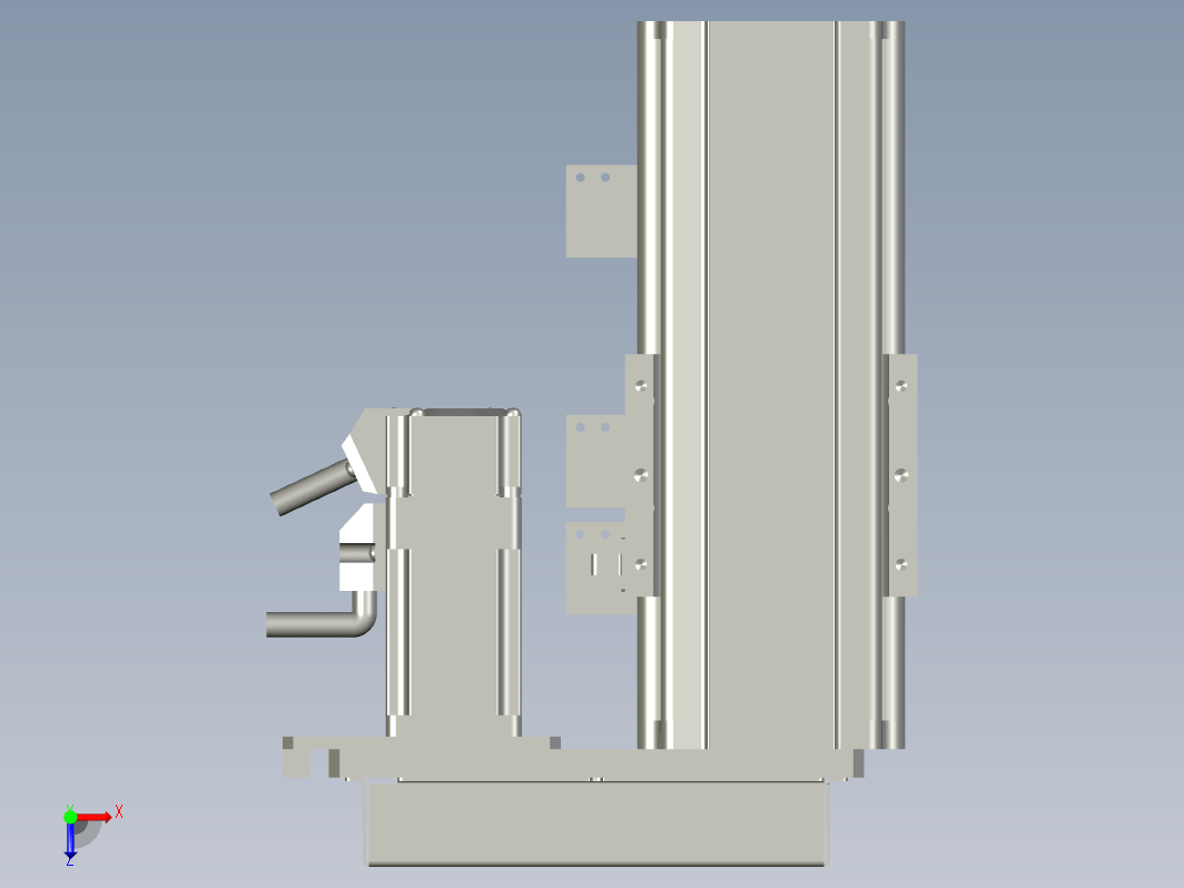 MT75BS.100-800 直线模组 滑台 数控平台模型.MT75BS.L10.50.BR.M10B.C4.3D