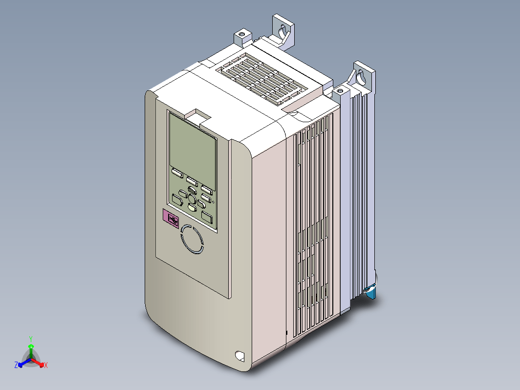 GA700-4002变频器三维SW2019带参