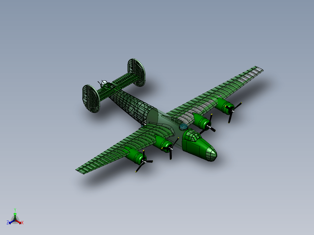 B-24 LIBERATOR轰炸机