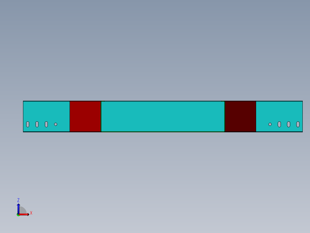 100X400X100平面三通线槽桥架