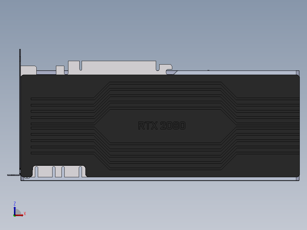 风机散热器 Nvidia Geforce RTX 2080