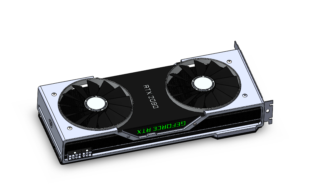 风机散热器 Nvidia Geforce RTX 2080