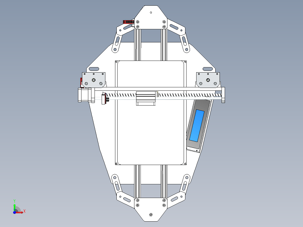 Xgentec Trident 3D打印机模型