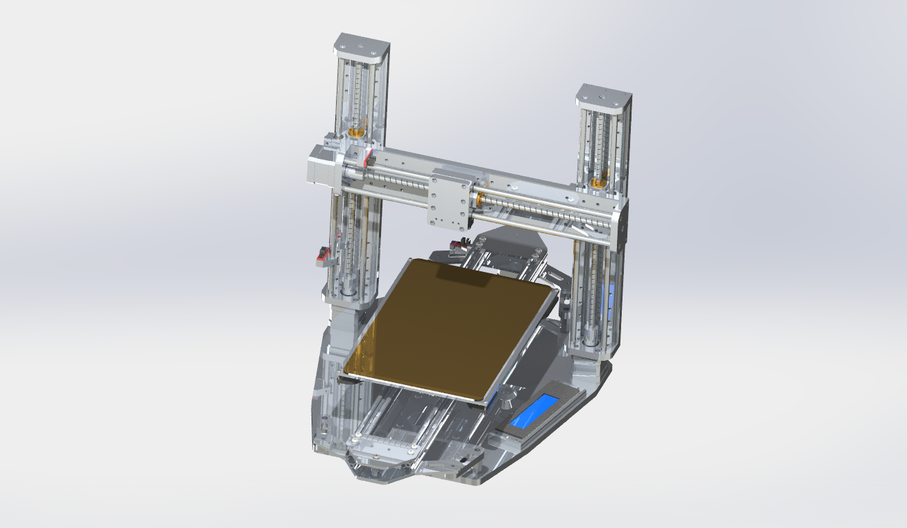 Xgentec Trident 3D打印机模型