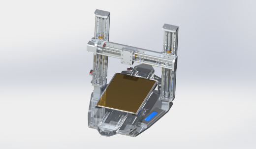 Xgentec Trident 3D打印机模型缩略图