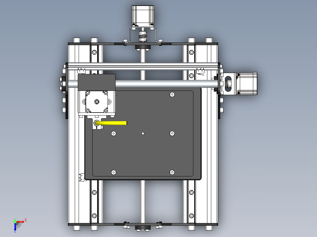 可DIY数控雕刻机的3D模型