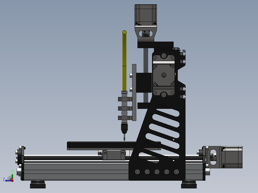 可DIY数控雕刻机的3D模型