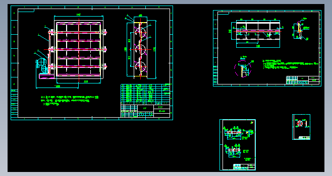 电动挡板阀门1315x1600图纸