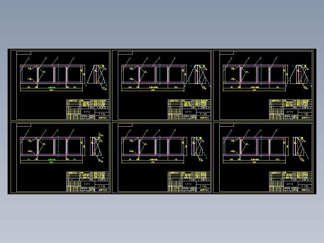 电除尘器全套加工制作图纸