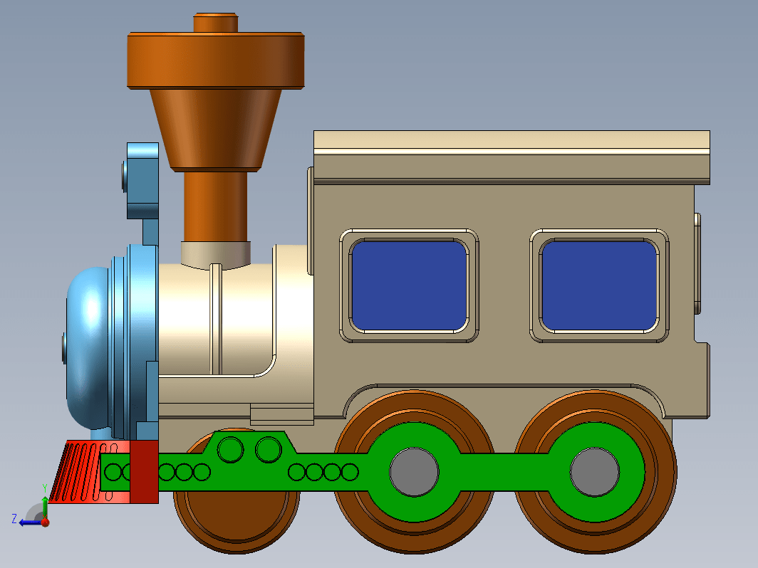 玩具小火车