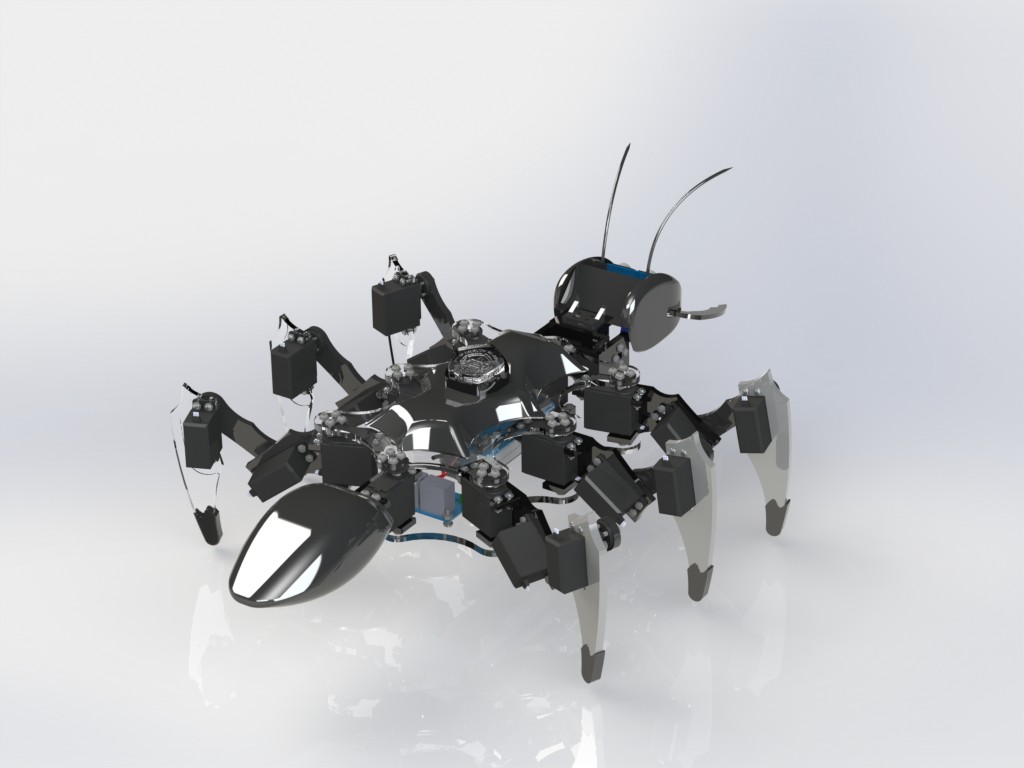 六足机械蚂蚁机器人 Ant Hexabot