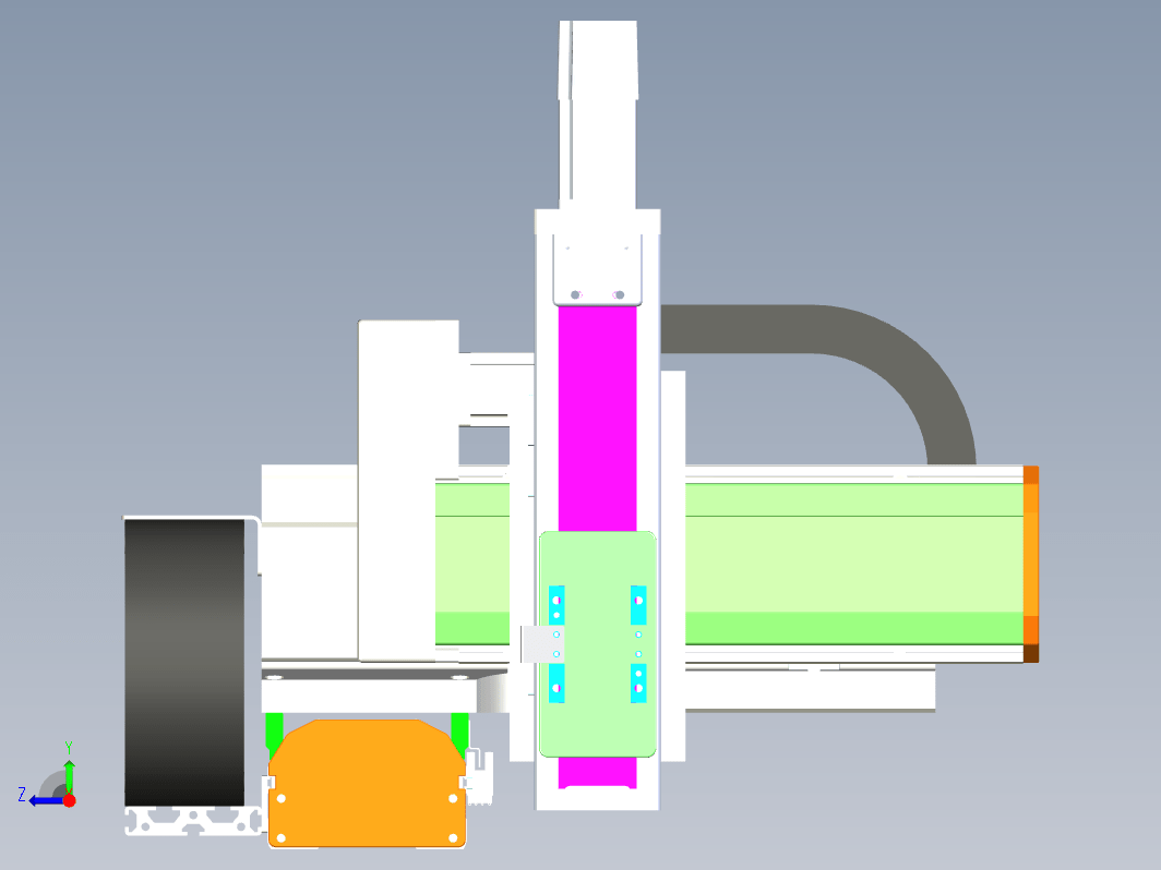 XYMH442-A1丝杆模组 悬臂三轴模组 负载12kg XYMH442-A1 滑台模组 多轴机械手