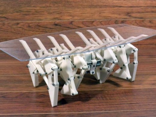 会走的桌子趣味模型(Strandbeest结构)缩略图