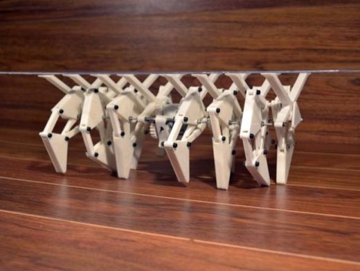 会走的桌子趣味模型(Strandbeest结构)缩略图